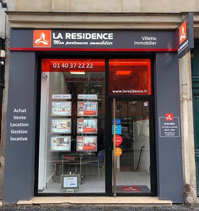 Agence immobilière à Paris 19ème - LA RESIDENCE