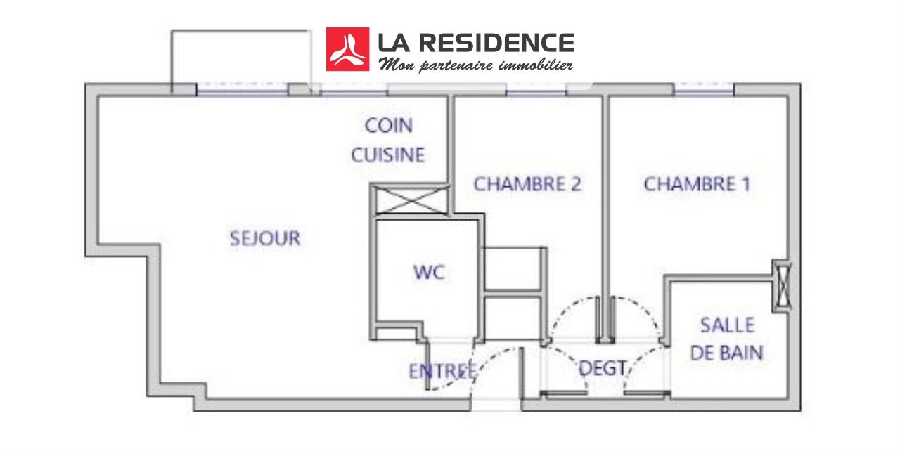 Appartement à vendre à Les Mureaux, 3 pièces, 63 m2