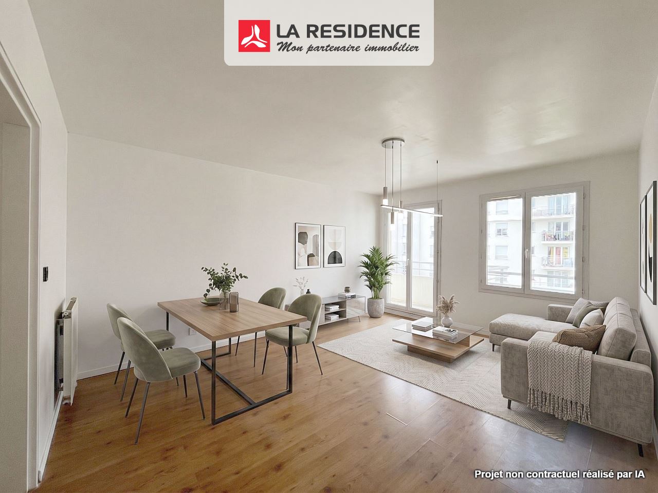 Appartement à vendre à Saint Ouen l'Aumone, 3 pièces, 65 m2