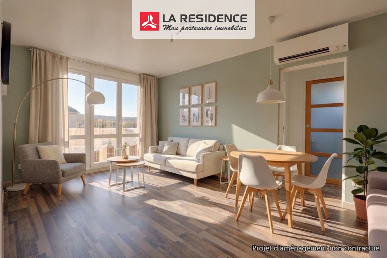 Appartement à vendre à Taverny, 2 pièces, 43 m2