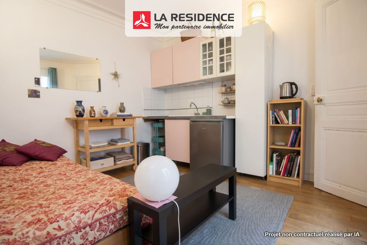 Appartement à vendre à Paris 17ème, 2 pièces, 24 m2