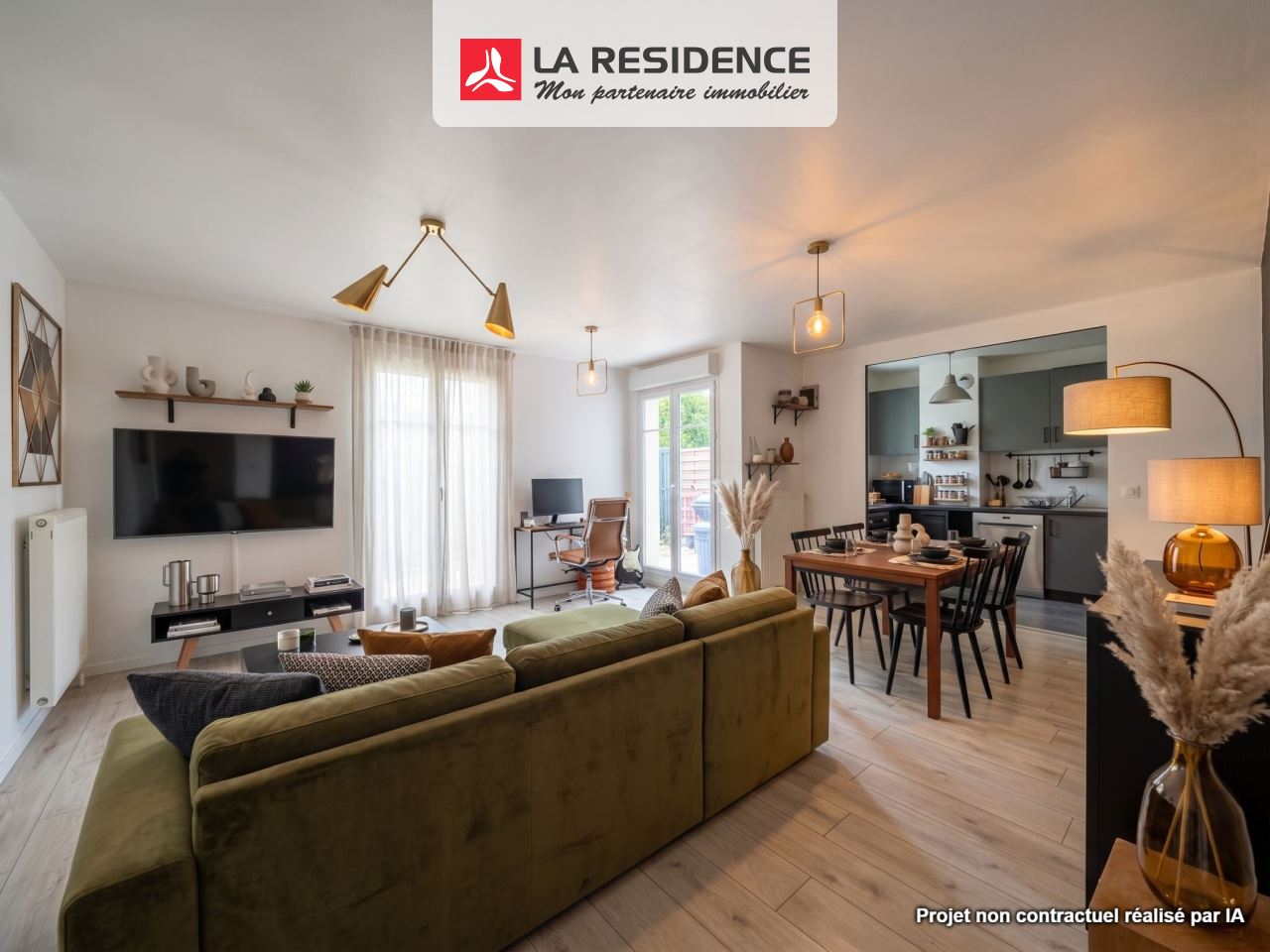 Appartement à vendre à Saint Ouen l'Aumone, 3 pièces, 65 m2